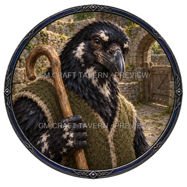 Varka Northbank - aperçu de token de fermier vu du dessus