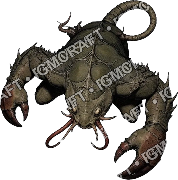 1 An Ancient Amphibious Predator From A Dark Fantasy World. It Has The B Tpdn 35 2 Created By Rpgbot 01 11 top-down token preview
