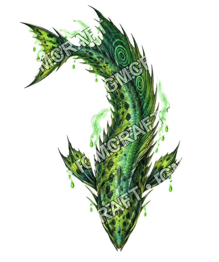 Pirate Ocean 0303 Blade Fish Toxic Lens Topdown Token top-down token preview