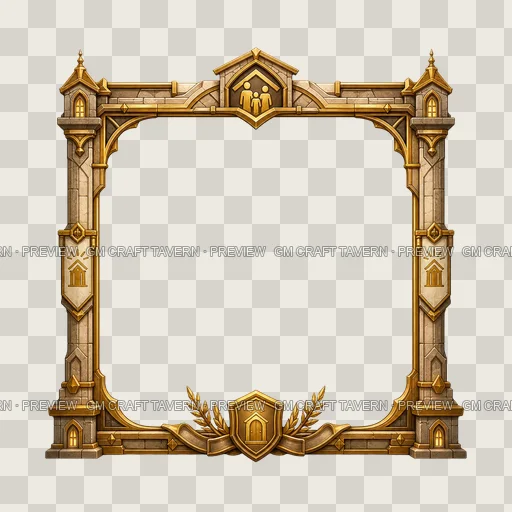 Border 21 top-down token preview