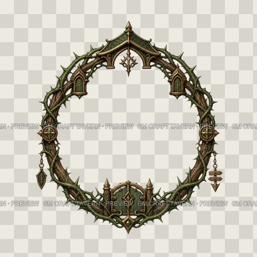 Border 32 top-down token preview