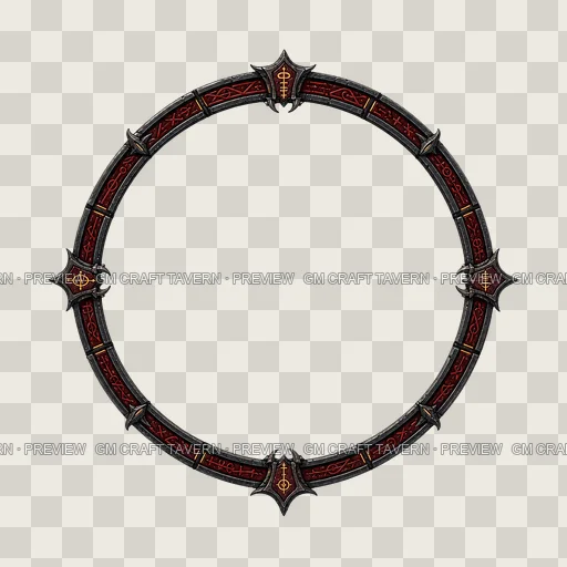 Border 09 top-down token preview