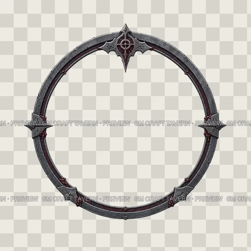Border 10 top-down token preview