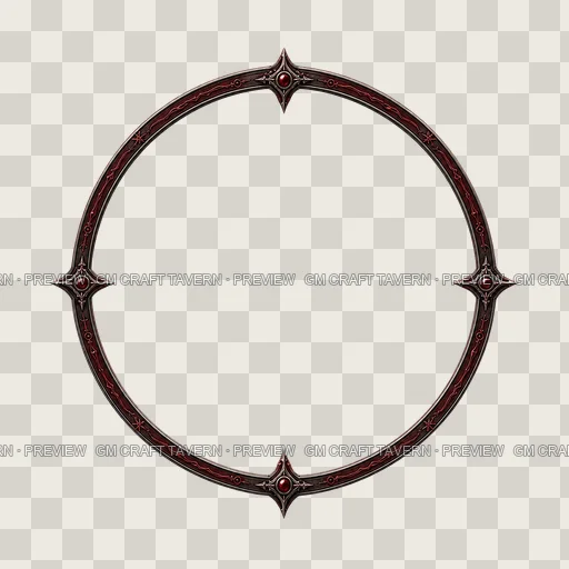 Border 12 top-down token preview