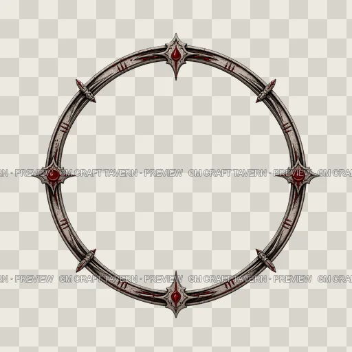 Border 25 top-down token preview