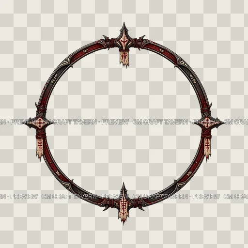 Border 30 top-down token preview