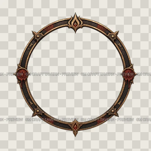 Border 09 top-down token preview