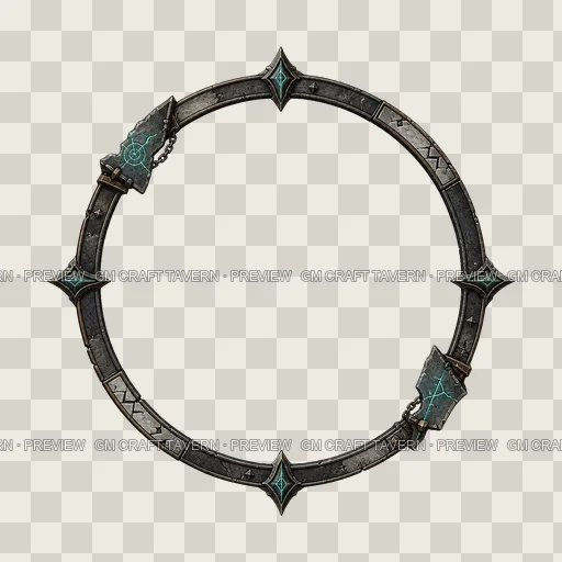 Border 25 top-down token preview