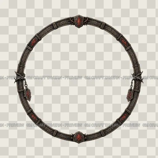 Border 28 top-down token preview