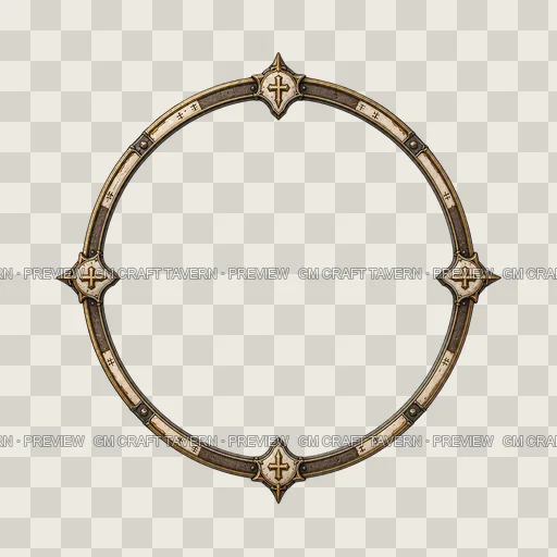 Border 18 top-down token preview