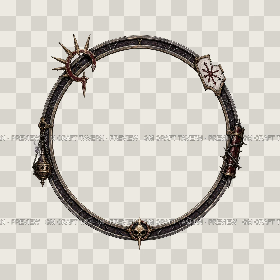 Heresy Blasphemous Iconography Borders product preview 8