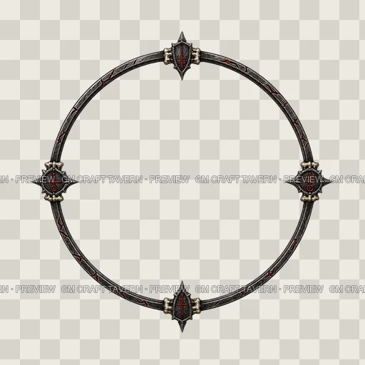 Border 15 top-down token preview