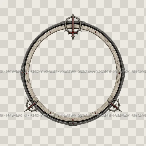 Border 23 top-down token preview