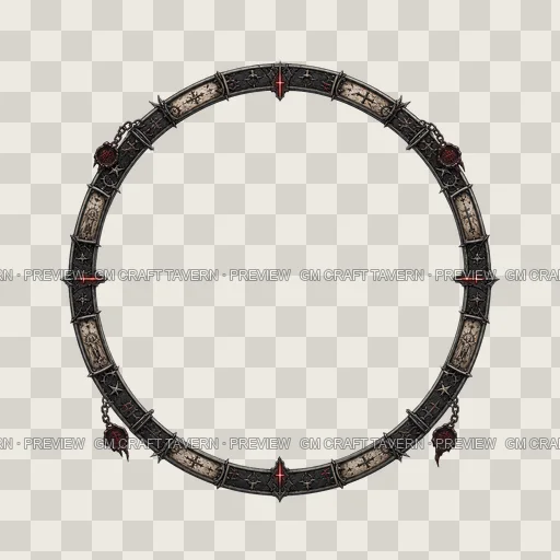 Border 24 top-down token preview