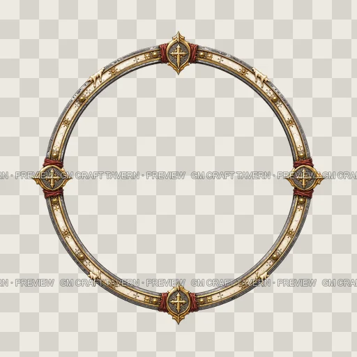 Border 25 top-down token preview