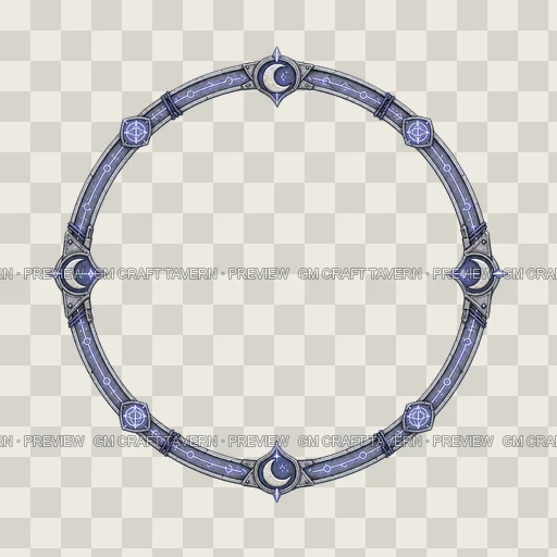 Border 12 top-down token preview