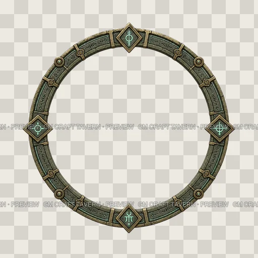 Border 04 top-down token preview