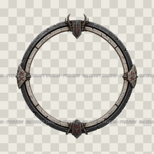 Border 15 top-down token preview