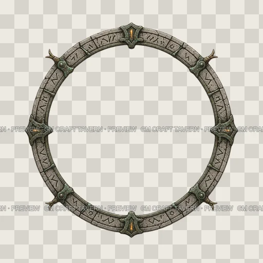 Border 18 top-down token preview
