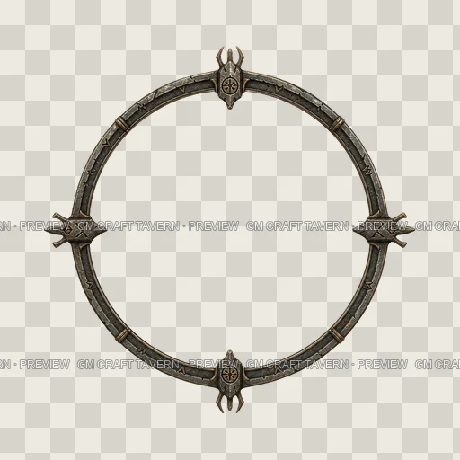 Border 25 top-down token preview