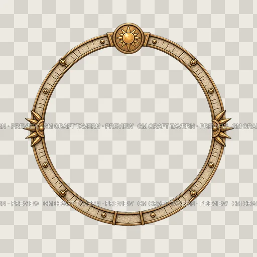 Border 16 top-down token preview