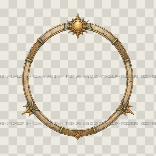 Border 30 top-down token preview