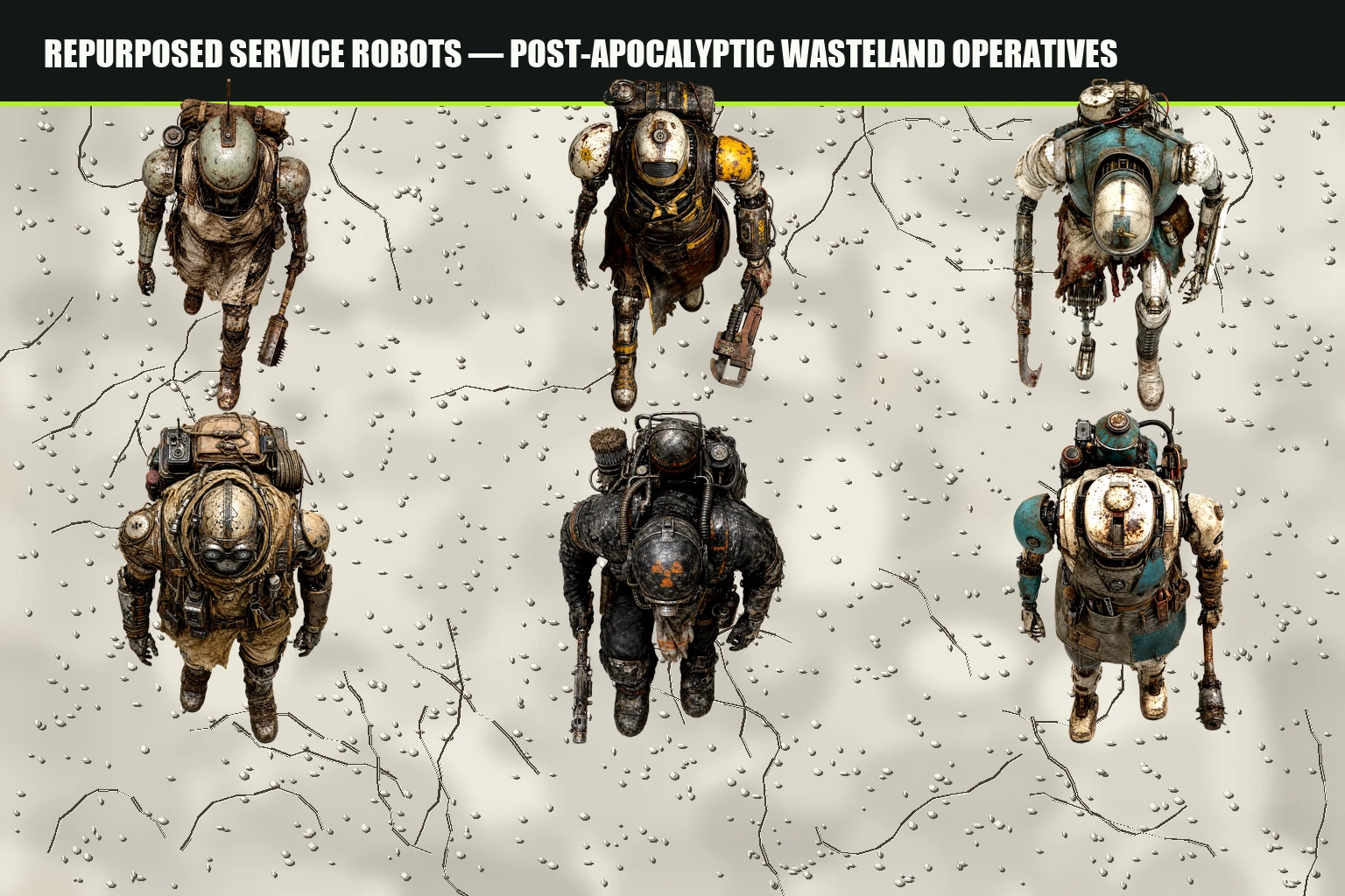 Repurposed Service Robots product preview 1