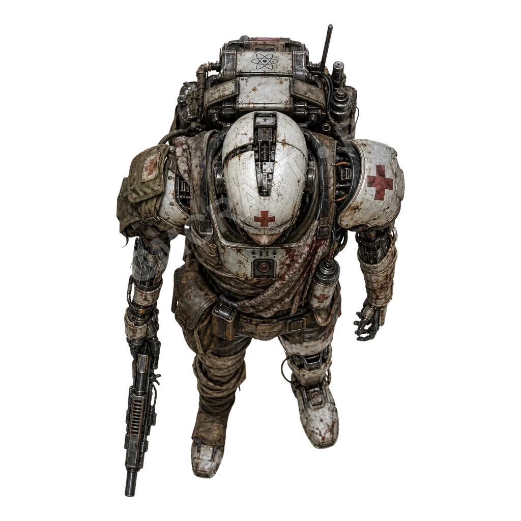 Repurposed Service Robots 13 top-down token preview