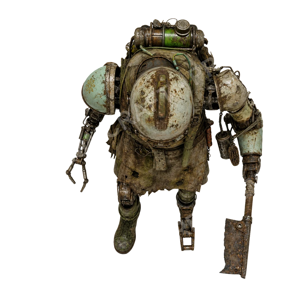 Repurposed Service Robots 21 top-down token preview