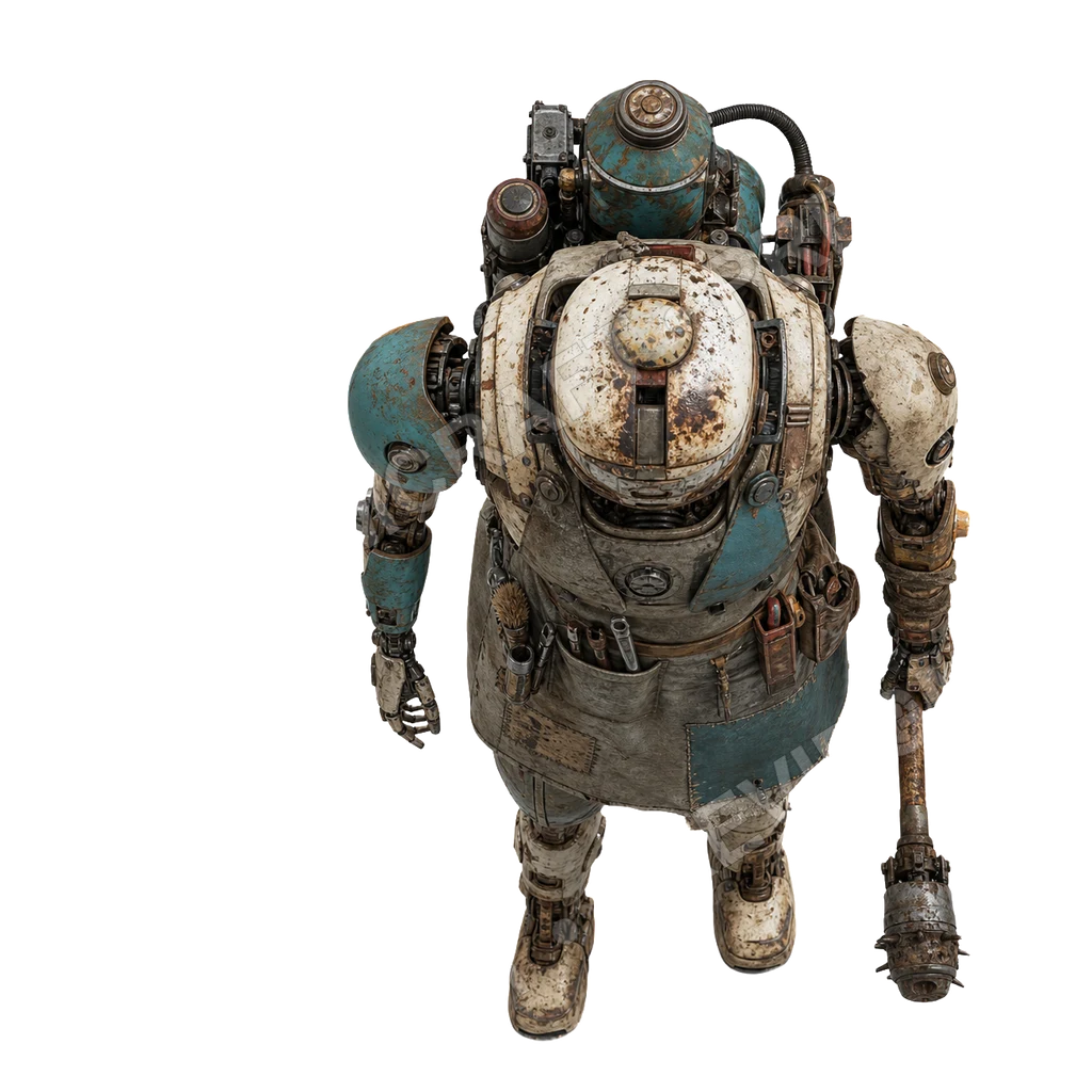 Repurposed Service Robots 31 top-down token preview