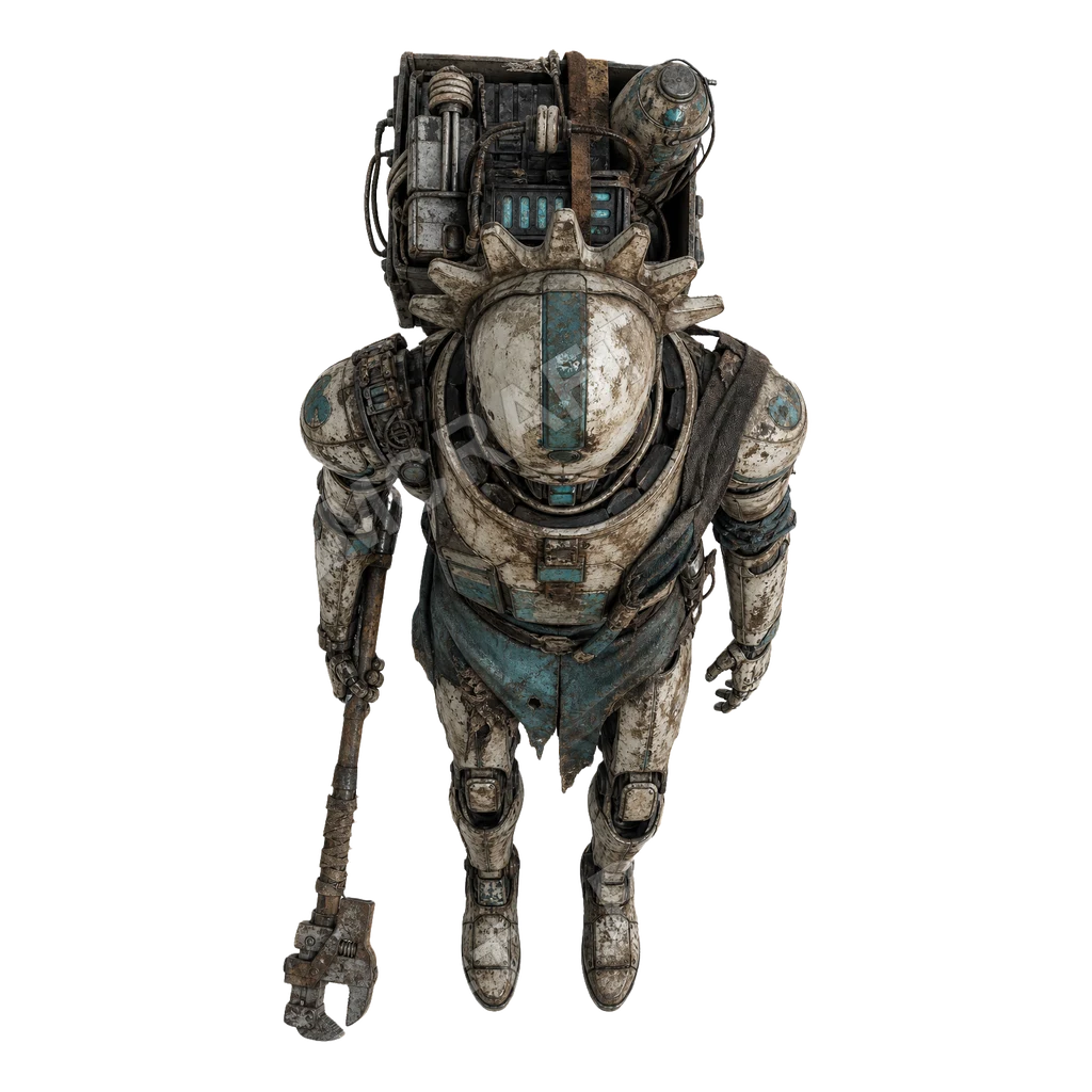 Repurposed Service Robots 35 top-down token preview