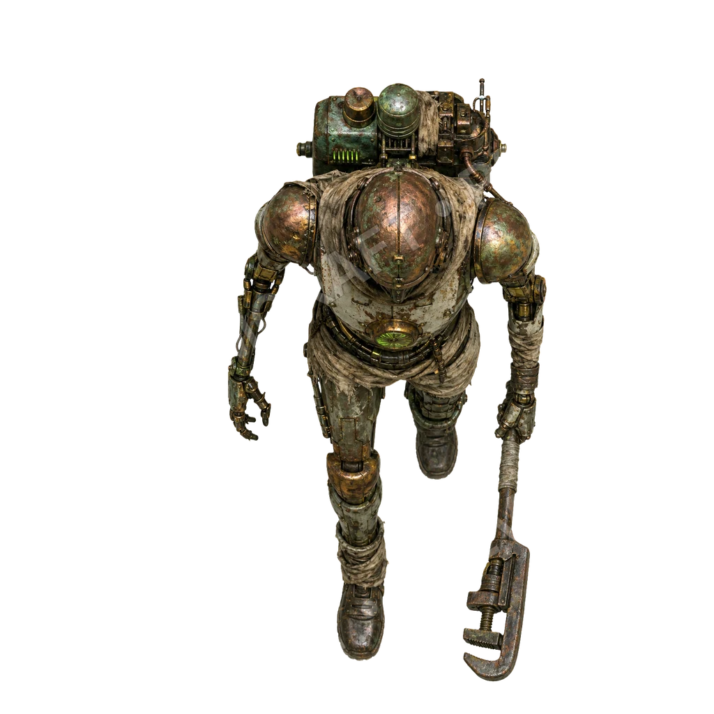 Repurposed Service Robots 40 top-down token preview