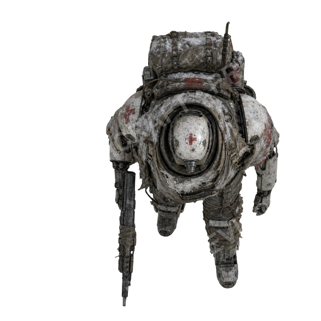 Repurposed Service Robots 43 top-down token preview