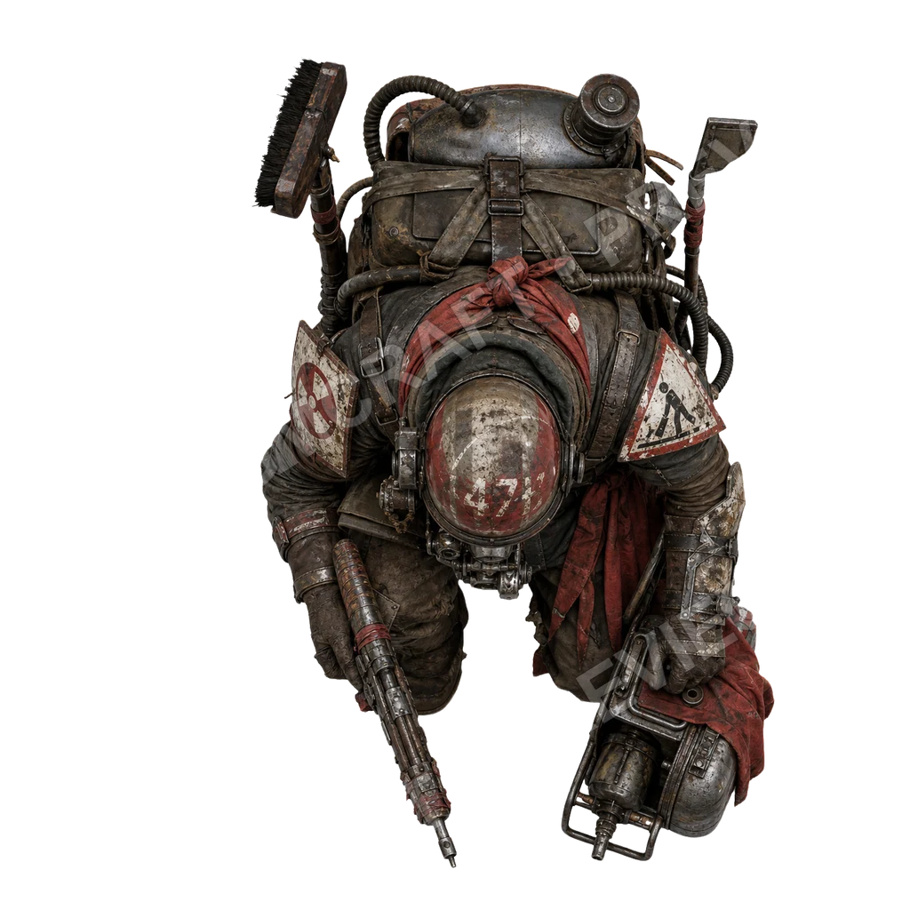 Repurposed Service Robots 47 top-down token preview