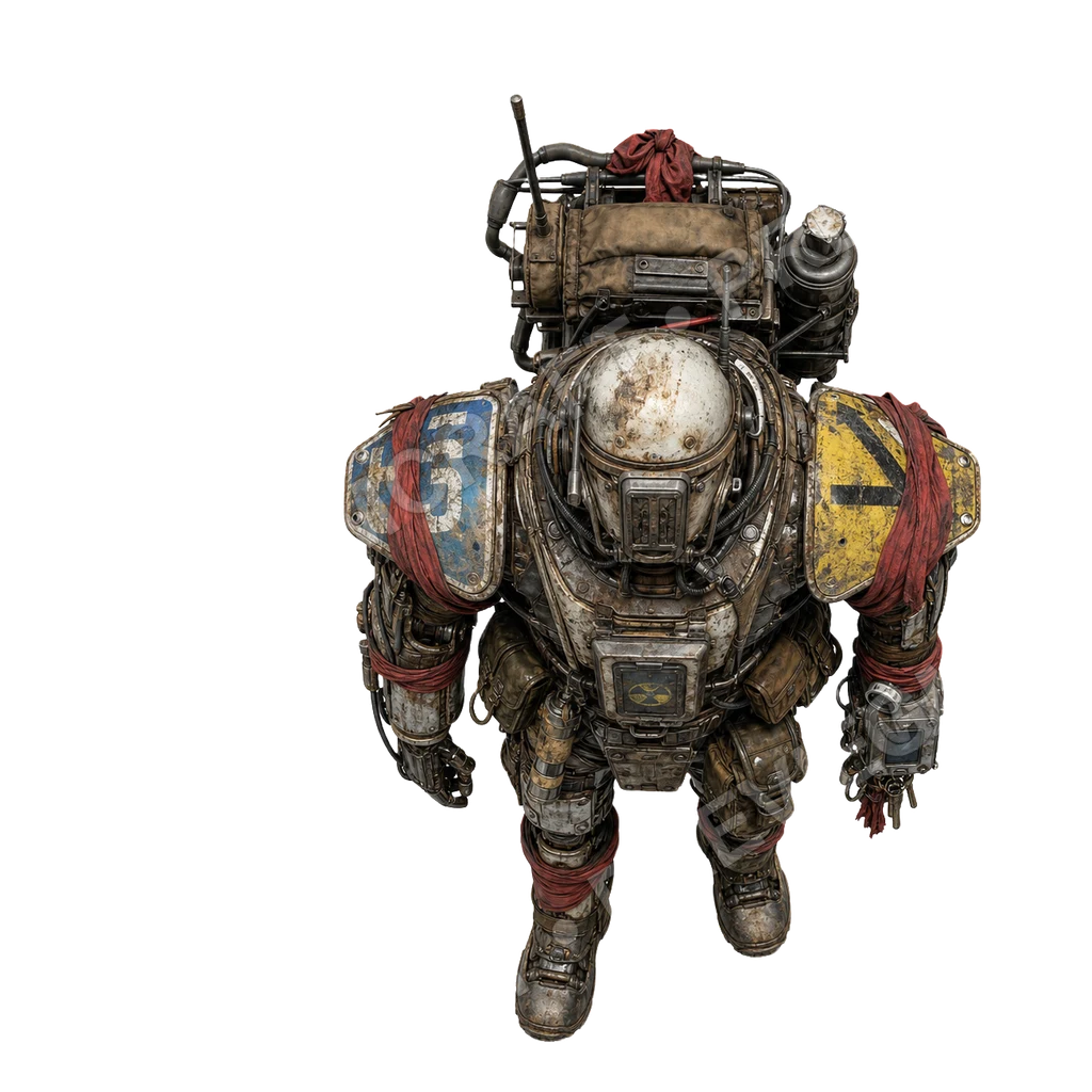 Repurposed Service Robots 49 top-down token preview