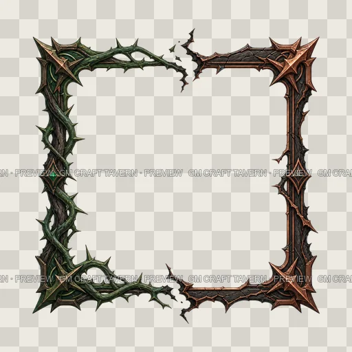 Border 33 top-down token preview
