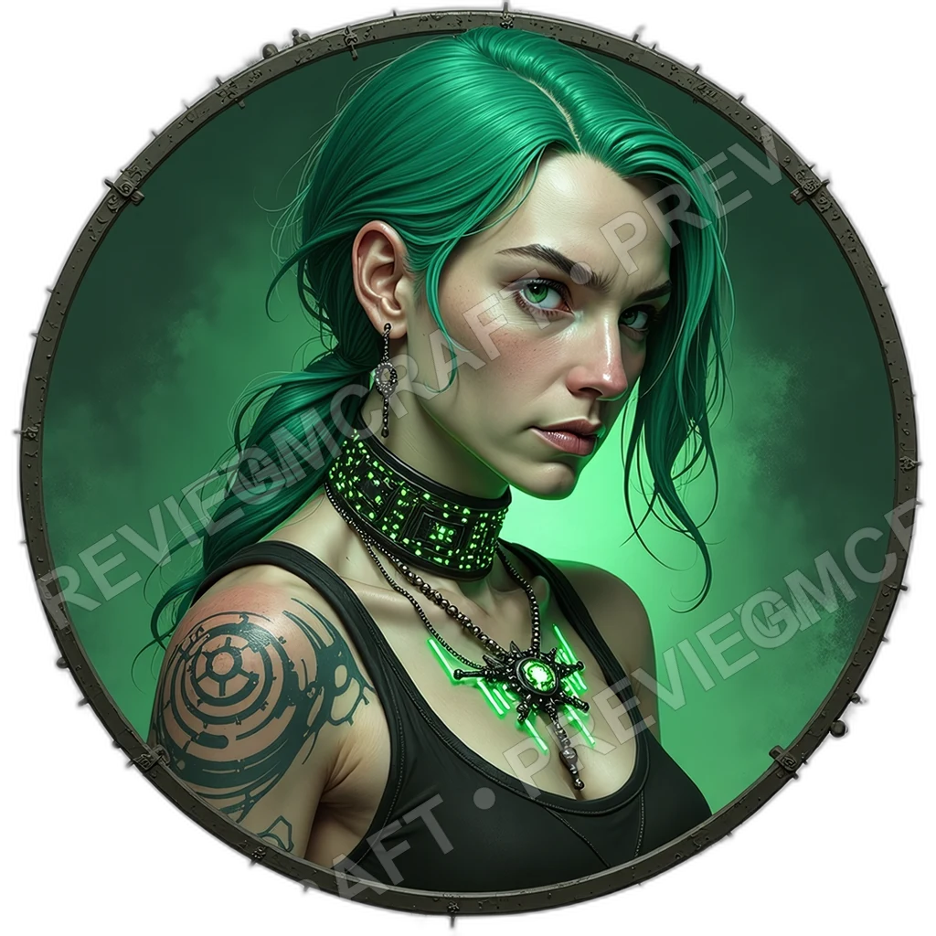Nocturnal Stitcher, Female, Cryo Suture Backpack, Micrograft Clamps, Steril Inked Palms, Ripperdocs, ,Elder Very Old Person,1.8,, ,Broad,Shouldered Bu 0001 top-down token preview