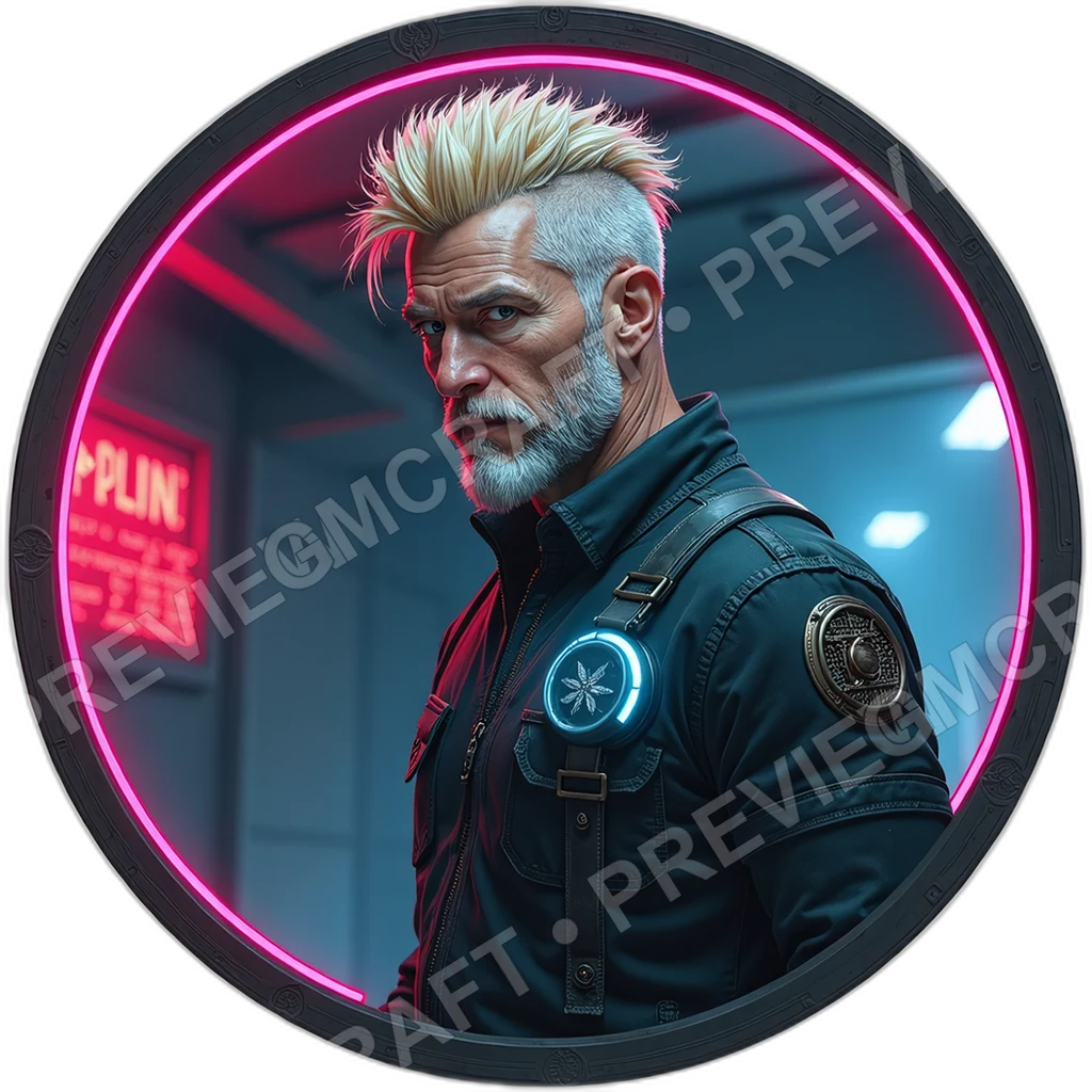 Sterile Graft Surgeon, Male, Luminescent Suture Web, Retractable Nanoblade, Consent Ledger Strap, Ripperdocs, ,Elder Very Old Person,1.8,, ,Average Bu 0001 top-down token preview
