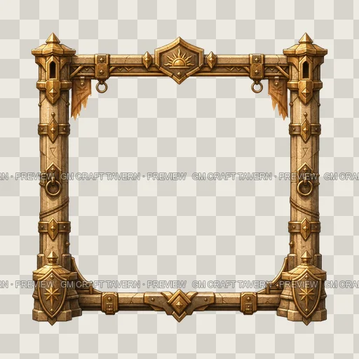 Border 12 top-down token preview