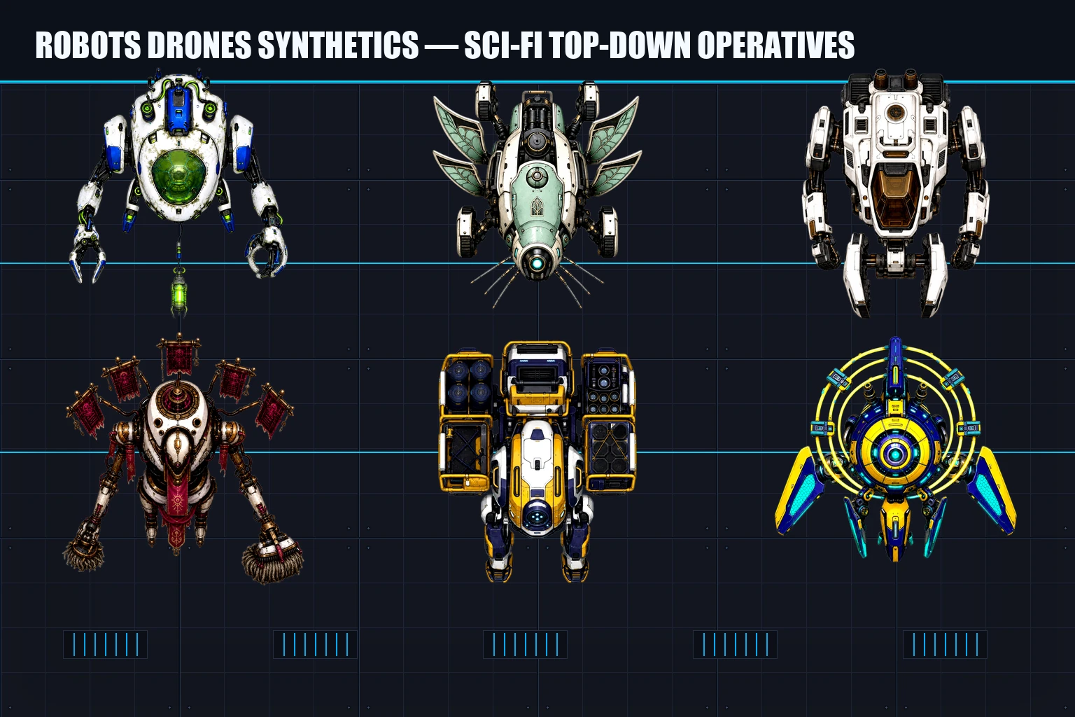 Robots Drones Synthetics product preview 1