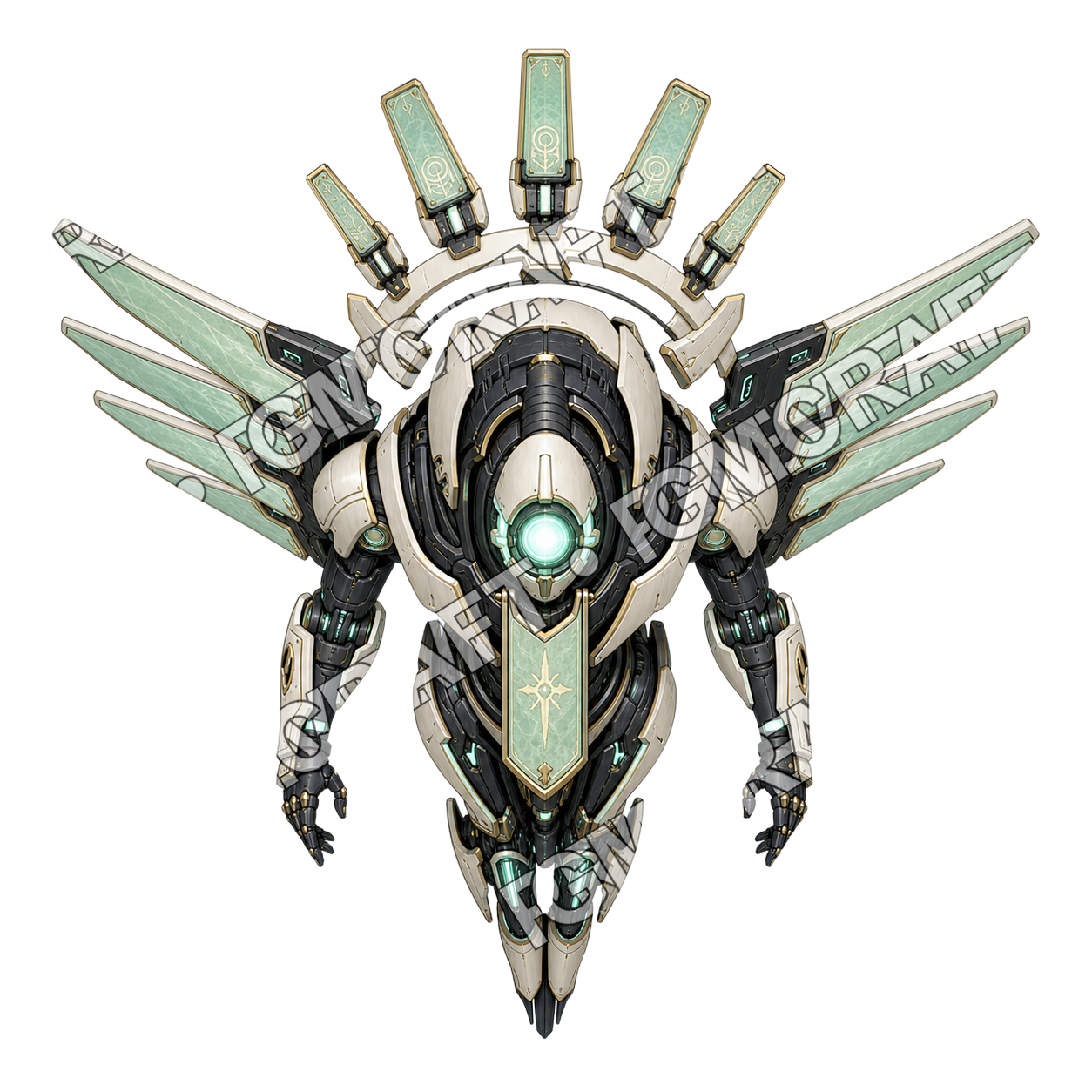 Anthem Arc Drone top-down token preview
