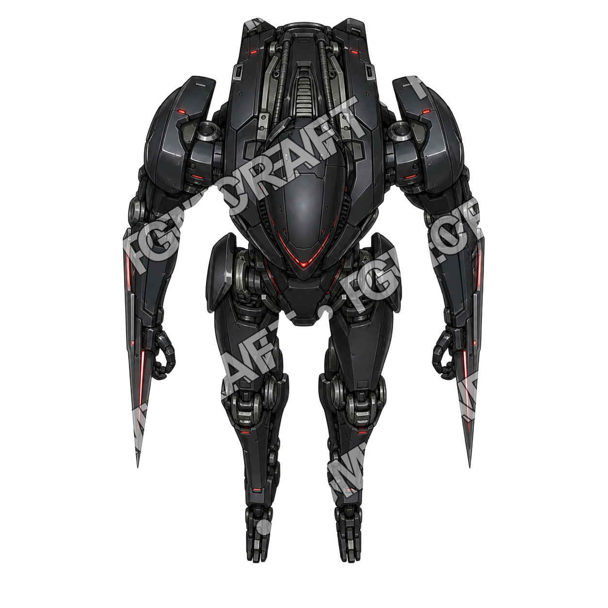 Assassin Drone top-down token preview