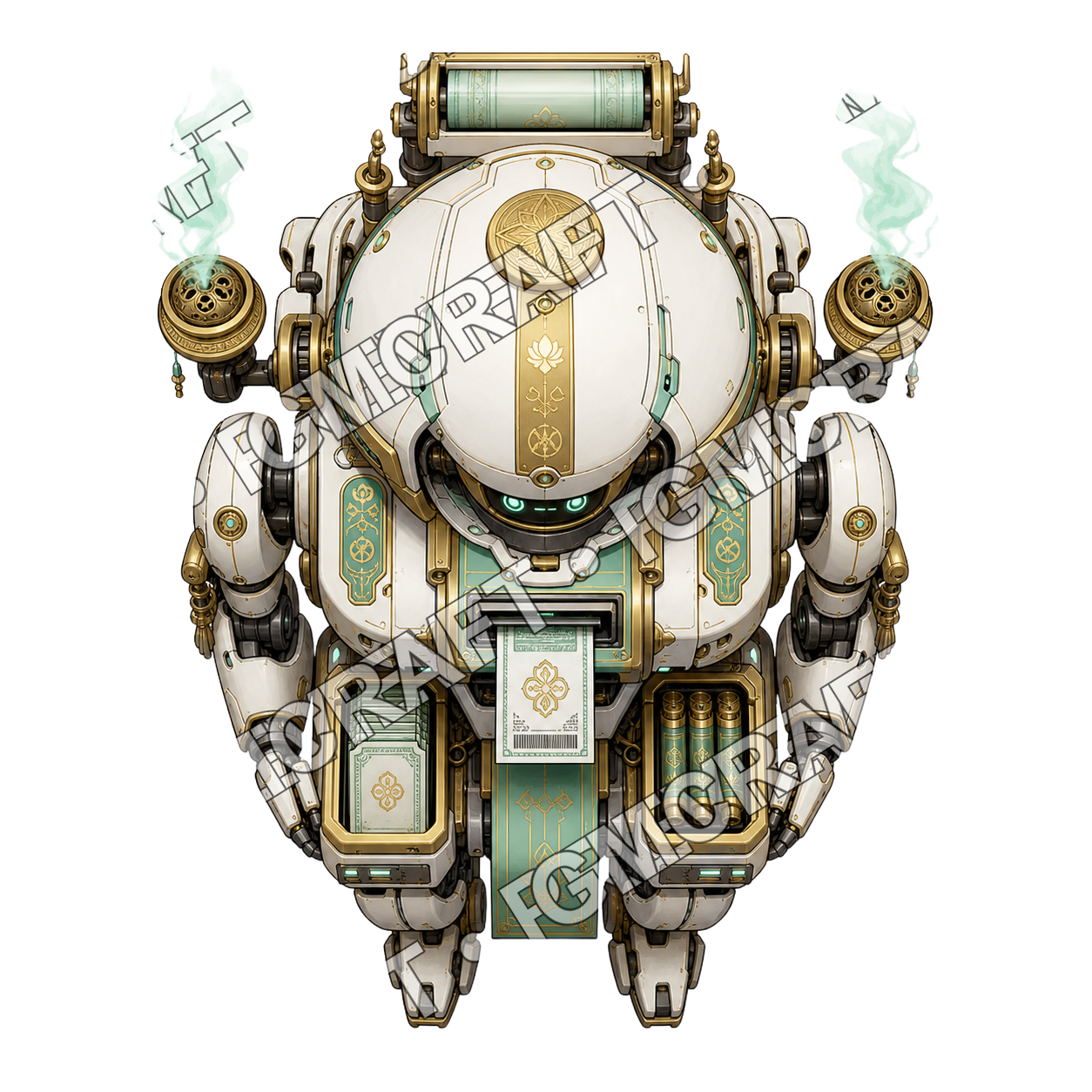 Blessing Kiosk Servitor top-down token preview
