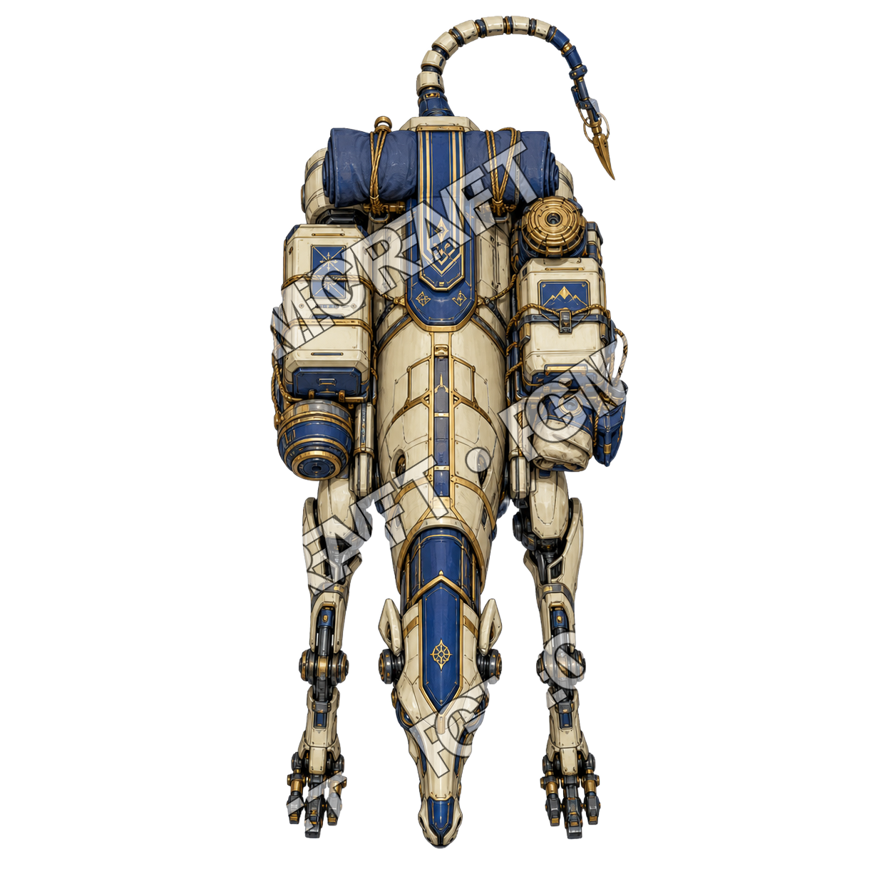 Spark Harness Packbot top-down token preview