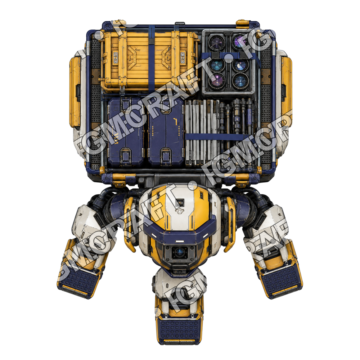 Sunbarge Mule Unit top-down token preview