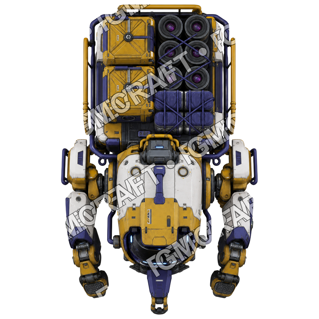 Suncrate Mule Unit top-down token preview