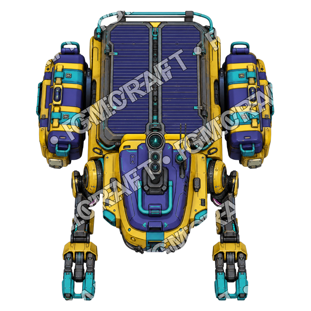 Sunwake Pack Drone top-down token preview