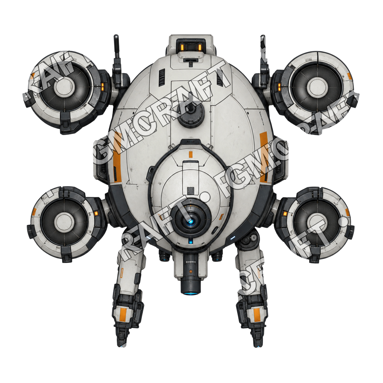 Survey Hover Drone top-down token preview