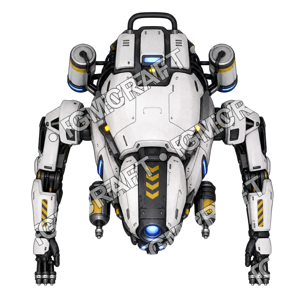 Tearfog Sentry Drone top-down token preview
