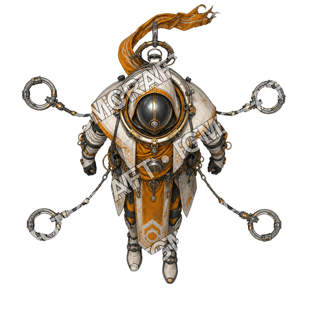 Tether Priest Walker top-down token preview
